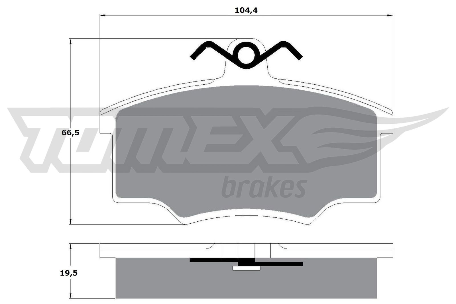 TOMEX Brakes TX 10-59 Sada...